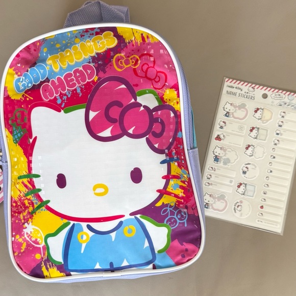 Hello Kitty Mini Backpack - Picture 1 of 7